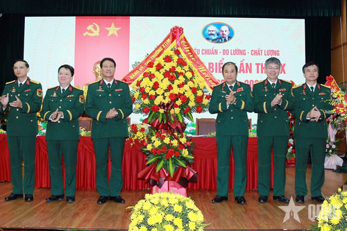 Thượng tướng Phùng Sĩ Tấn dự Đại hội đại biểu Đảng bộ Cục Tiêu chuẩn - Đo lường - Chất lượng nhiệm kỳ 2025-2030