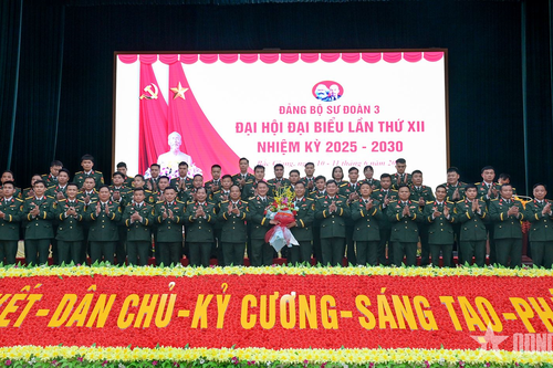 Đảng bộ Sư đoàn 3, Quân khu 1 xác định 3 khâu đột phá trong nhiệm kỳ 2025-2030