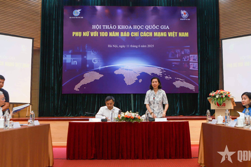 Hội thảo khoa học quốc gia 'Phụ nữ với 100 năm Báo chí cách mạng Việt Nam'
