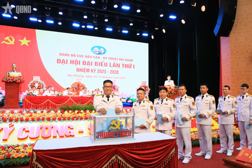 Cục Hậu cần - Kỹ thuật, Quân chủng Hải quân tổ chức Đại hội đại biểu nhiệm kỳ 2025-2030