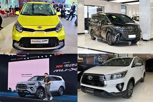 Top ôtô ế ẩm nhất thị trường Việt Nam tháng 5/2025