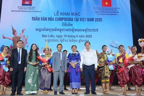 Tuần văn hóa Campuchia tại Việt Nam 2025 truyền tải thông điệp về quan hệ hữu nghị láng giềng