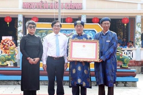 Lễ giỗ Lễ Thành hầu Nguyễn Hữu Cảnh được công nhận Di sản quốc gia