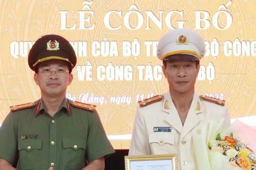 Thượng tá Trần Minh Nguyên làm Phó Giám đốc Công an TP Đà Nẵng