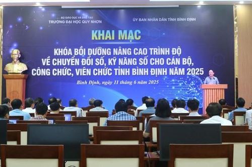 Bình Định đào tạo cán bộ chuyển đổi số quy mô lớn, hướng tới xây dựng chính quyền số toàn diện