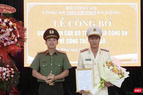 Công an Đà Nẵng có tân Phó Giám đốc