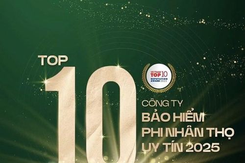 Bảo hiểm Agribank tiếp tục lọt Top 10 Công ty Bảo hiểm uy tín năm 2025