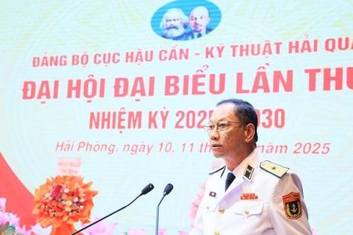 Đại hội Đảng bộ Cục Hậu cần - Kỹ thuật Hải quân nhiệm kỳ 2025-2030