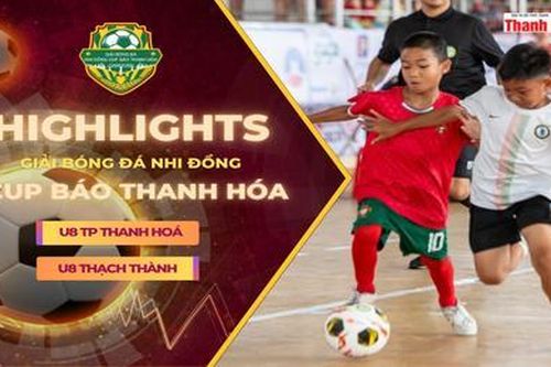 U8 TP Thanh Hóa - U8 Thạch Thành|Giải Bóng đá Nhi đồng Báo Thanh Hóa lần thứ IV năm 2025 - Cup Xi măng Long Sơn
