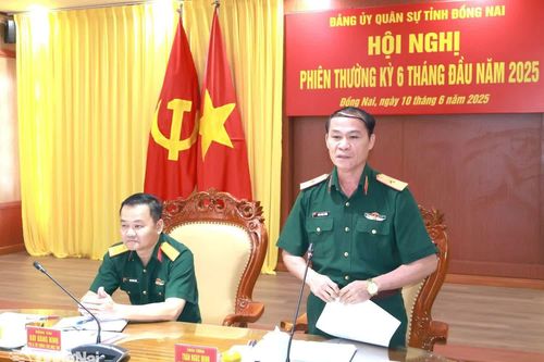 Đảng ủy Quân khu 7 chỉ đạo hội nghị sơ kết công tác Đảng tại Đồng Nai