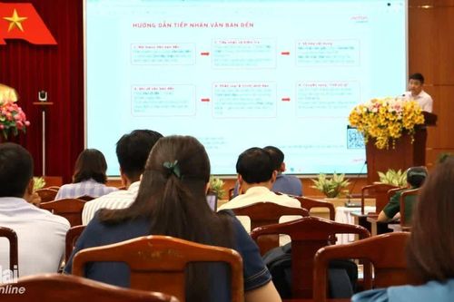 Triển khai phần mềm dùng chung trong các cơ quan Đảng của tỉnh