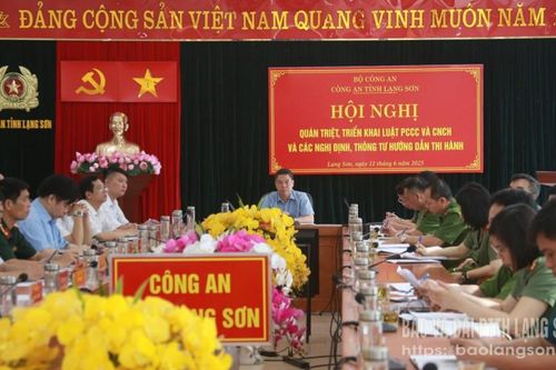 Bộ Công an quán triệt, triển khai Luật Phòng cháy chữa cháy và cứu nạn cứu hộ