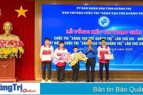 Tổng kết, trao giải cuộc thi 'Sáng tạo trẻ Quảng Trị' lần thứ XIV