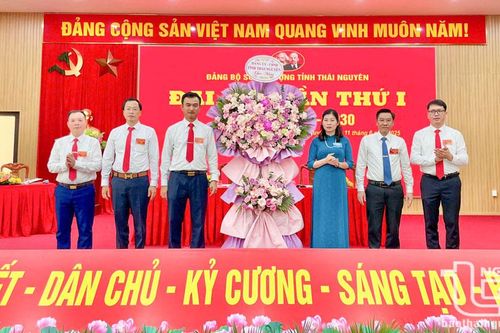 Đảng bộ Sở Xây dựng Thái Nguyên: Phấn đấu hoàn thành 100% chỉ tiêu chuyên môn