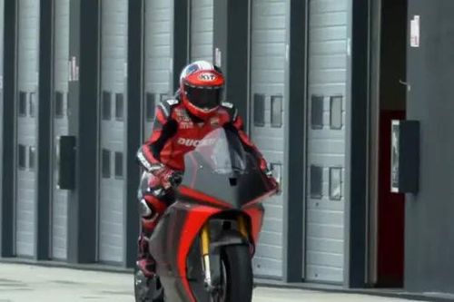 Xe máy điện Ducati hé lộ hình ảnh đầu tiên