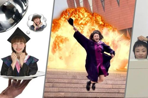 Ảnh tốt nghiệp kiểu meme: Gen Z Trung Quốc 'cười ra nước mắt' trước tương lai mờ mịt
