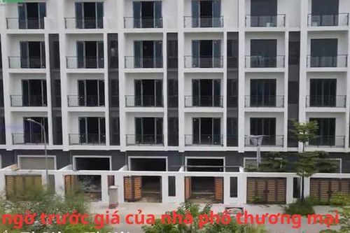 Bất ngờ trước giá nhà phố thương mại tại Bắc Từ Liêm, Hà Nội