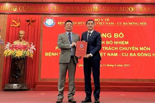 Bệnh viện Hữu nghị Việt Nam - Cu Ba Đồng Hới có tân Phó Giám đốc