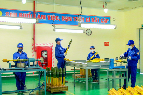 Phấn đấu trở thành nhà máy quốc phòng hiện đại