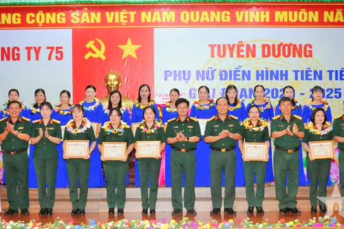 Công ty 75 (Binh đoàn 15): 2.663 lượt cán bộ, hội viên phụ nữ được khen thưởng