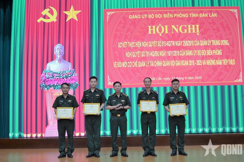Bộ đội Biên phòng Đắk Lắk sơ kết thực hiện nghị quyết về đổi mới cơ chế quản lý tài chính Quân đội