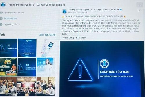 Thêm trường đại học tại TP. HCM cảnh báo sinh viên thông tin giả mạo học bổng du học dài hạn