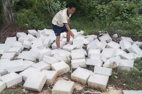 Thu gom, xử lý hàng ngàn cục phôi xà phòng vứt bỏ trái phép ở Ninh Thuận
