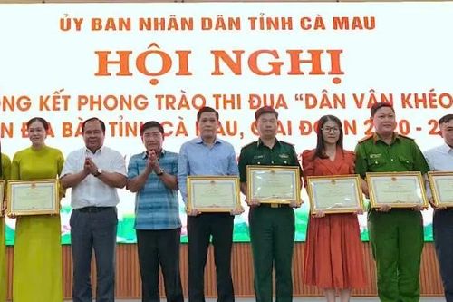 Cà Mau: Lan tỏa nhiều cách làm hay từ phong trào thi đua 'Dân vận khéo'