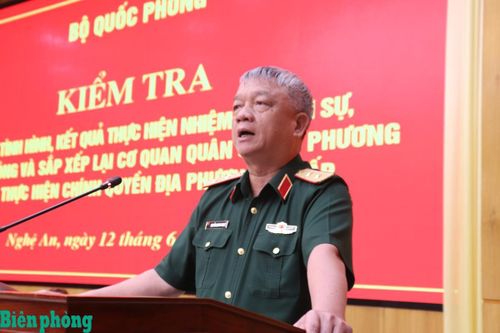 Các đơn vị trên địa bàn Quân khu 4 hoàn thành tốt các nhiệm vụ được giao