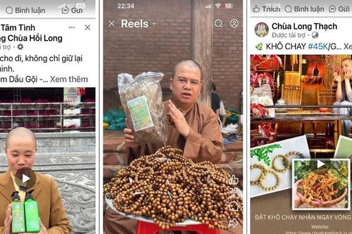 Thấy gì khi nhà sư livestream bán hàng, chốt đơn rào rào?