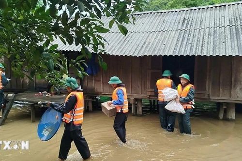 Quảng Bình: Bộ đội Biên phòng hỗ trợ di dời người dân bị ảnh hưởng bão số 1