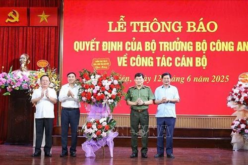 Đại tá Vũ Văn Đấu giữ chức Giám đốc Công an tỉnh Điện Biên