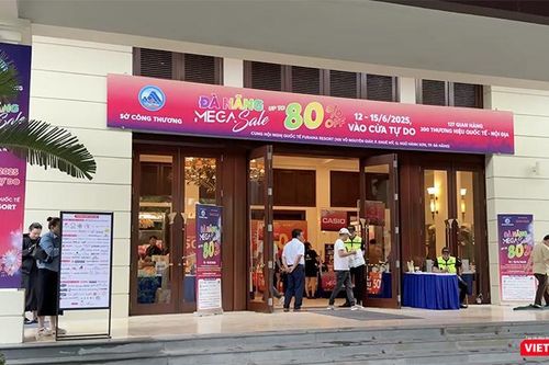 Khai mạc ngày hội khuyến mại hàng hiệu Mega Sale lần đầu tiên tại Đà Nẵng