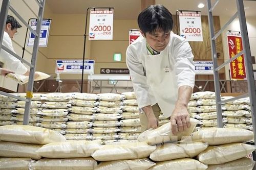 Chính trường Nhật Bản rúng động vì gạo 'cổ điển'
