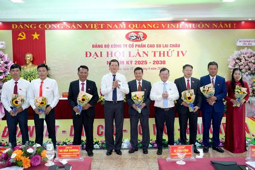 Đại hội Công ty Cổ phần Cao su Lai Châu lần thứ IV, nhiệm kỳ 2025-2030