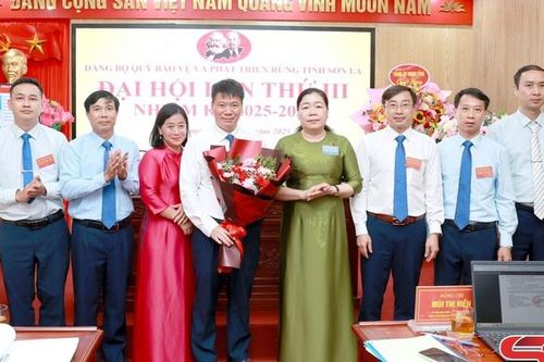 Đại hội Đảng bộ Quỹ bảo vệ và phát triển rừng tỉnh Sơn La, nhiệm kỳ 2025-2030