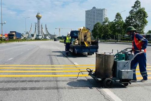 Điểm đen tại vòng xuyến BigC Thanh Hóa đang được khắc phục, cải tạo bất cập