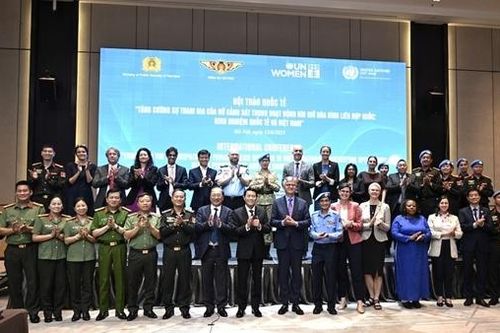 Nâng cao vai trò của nữ sĩ quan CAND trong các hoạt động gìn giữ hòa bình quốc tế