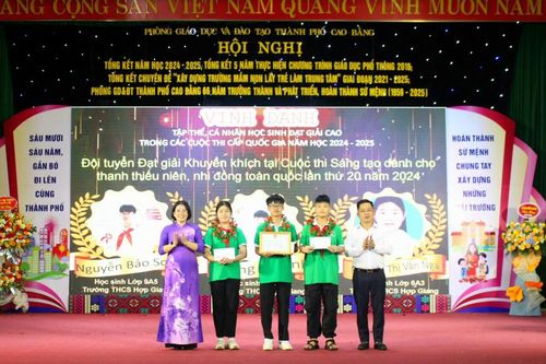 Phòng Giáo dục và Đào tạo Thành phố tổng kết năm học 2024 - 2025.