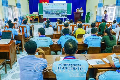 Khởi động dự án đồng quản lý bảo vệ nguồn lợi thủy sản tại Trần Văn Thời