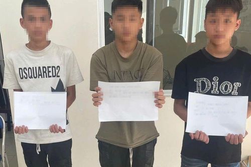 Bắt gọn nhóm cướp 'nhí' cầm kiếm đi cướp tài sản ở Hà Nội: Nhỏ nhất 15 tuổi