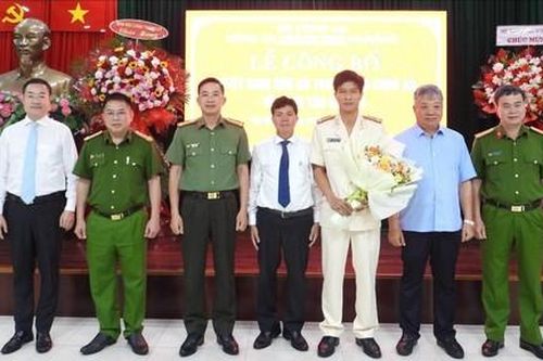 Thượng tá Trần Minh Nguyên giữ chức Phó Giám đốc Công an TP.Đà Nẵng