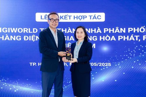 Hòa Phát và Digiworld hợp tác phân phối các sản phẩm điện máy gia dụng