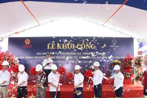 Phú Xuyên khởi công Cụm công nghiệp làng nghề Vân Từ