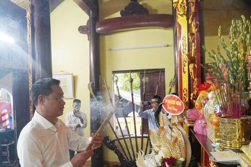 Quảng Bình: Tri ân bậc khai quốc công thần mở cõi phương Nam