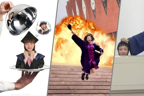 Trend chụp kỷ yếu kỳ lạ của sinh viên Trung Quốc