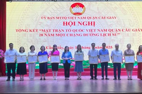 Mặt trận Tổ quốc Việt Nam quận Cầu Giấy - 28 năm một chặng đường lịch sử