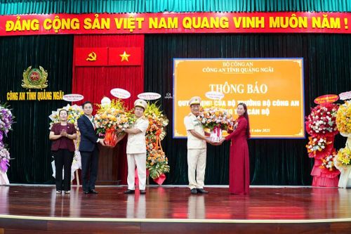 Quảng Ngãi có tân Giám đốc Công an tỉnh