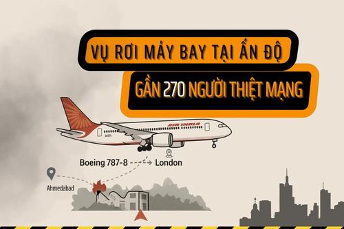 Toàn cảnh vụ tai nạn máy bay tại Ấn Độ khiến gần 270 người thiệt mạng