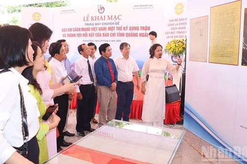 Quảng Ngãi tổ chức nhiều hoạt động kỷ niệm 100 năm Ngày Báo chí cách mạng Việt Nam